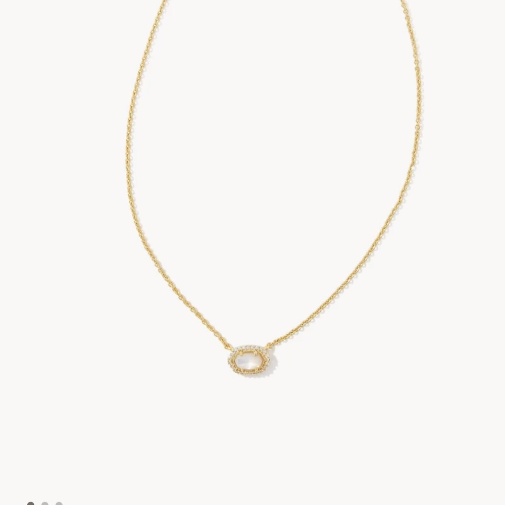 Kendra scott gold Chelsea pendant necklace NWOT